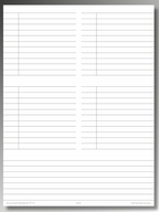 Openridge Structured Notebook No 19
