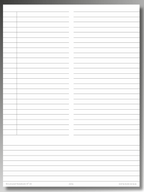 Openridge Structured Notebook No 22