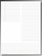 Openridge Structured Notebook No 7