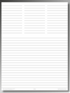 Openridge Structured Notebook No 9